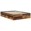 vidaXL Cadre de lit sans matelas vieux bois 160x200 cm bois ing&eacute;nierie