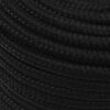 vidaXL Corde de travail Noir 14 mm 100 m Polyester