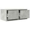 vidaXL Meubles TV 2 pcs gris b&eacute;ton 60x31x25,5 cm bois d'ing&eacute;nierie