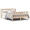 vidaXL Cadre de lit sans matelas 160x200 cm bois massif de pin