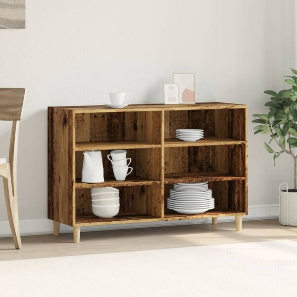 vidaXL Buffet vieux bois 103,5x35x70 cm bois d'ing&eacute;nierie