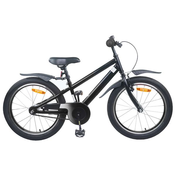 vidaXL V&eacute;lo pour Enfants 22 Pouces pour les enfants de 7 &agrave; 12 ans Noir