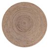 LABEL51 Tapis Jute Rond 180 cm Naturel