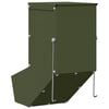 vidaXL Distributeur pour lapins Vert olive 12,5 x 26 x 28,5 cm