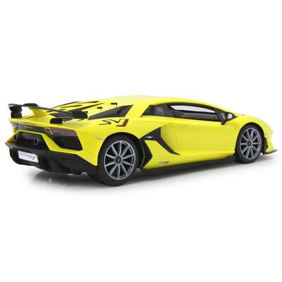 JAMARA Voiture télécommandée Lamborghini Aventador SVJ 1:14 Jaune