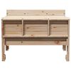 vidaXL Table de pique-nique pour enfants 88x122x58 cm bois massif pin