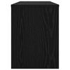 vidaXL Meuble TV Ch&ecirc;ne noir 100 x 30 x 40 cm Bois d'ing&eacute;nierie