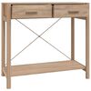 vidaXL Table console 82x38x75 cm Bois d'ing&eacute;nierie