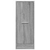 vidaXL Armoire apothicaire sonoma gris 30x41x77,5 cm bois d'ing&eacute;nierie