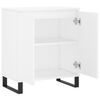 vidaXL Buffet Blanc 60x35x70 cm Bois d'ingénierie