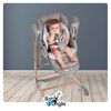 Bo Jungle Chaise haute ber&ccedil;ante 2 en 1 Bois Gris