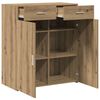 vidaXL Armoire de rangement ch&ecirc;ne artisanal 80 x 42.5 x 93.5 cm