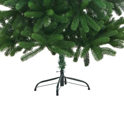 vidaXL Arbre de Noël artificiel pré-éclairé 180 cm vert