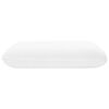 vidaXL Coussin de sommeil Uni Blanc 60 x 40 x 10 cm