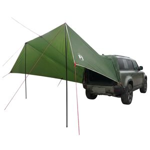 vidaXL Auvent de v&eacute;hicule Vert 518 x 580 x 215 cm Polyester et Acier