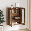 vidaXL Armoire de rangement Bois ancien 69,5 x 34 x 90 cm