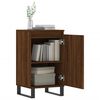 vidaXL Buffets 2 pcs ch&ecirc;ne marron 40x35x70 cm bois d'ing&eacute;nierie