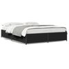 vidaXL Cadre de lit sans matelas noir 140x200 cm