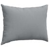 vidaXL Coussins de canapé 2 pcs Gris clair 70 x 50 cm tissu