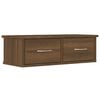 vidaXL Armoire murale Ch&ecirc;ne marron 60x26x18,5 cm Bois d'ing&eacute;nierie