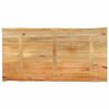vidaXL Dessus de table 110x60x3,8 cm bord vivant bois massif manguier