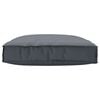 vidaXL Coussin Anthracite 80 x 80 x 12 cm Tissu Oxford
