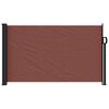 vidaXL Auvent lat&eacute;ral r&eacute;tractable marron 117x300 cm