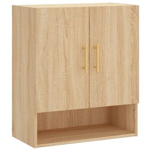 vidaXL Armoire murale ch&ecirc;ne sonoma 60x31x70 cm bois d'ing&eacute;nierie