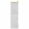 vidaXL Garde-robe Corona blanc 151,5x52x186 cm bois de pin massif