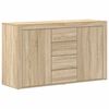 vidaXL Buffet Ch&ecirc;ne Sonoma 120 x 36 x 69 cm Bois d'ing&eacute;nierie