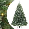 vidaXL Sapin de No&euml;l artificiel avec 300 LED Vert 240 cm PE et PVC
