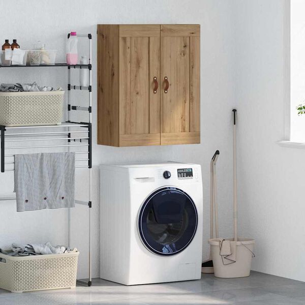 vidaXL Meuble mural Ch&ecirc;ne artisanal 69,5 x 34 x 90 cm