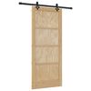 vidaXL Porte coulissante ORKDAL Naturel 86 x 198,5 cm