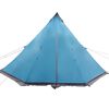 vidaXL Tente familiale tipi 8 personnes bleu imperm&eacute;able