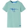 vidaXL T-shirt pour enfants kaki clair 116