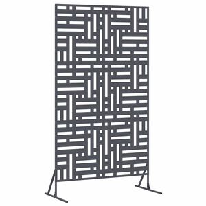 vidaXL &Eacute;cran de confidentialit&eacute; 100 x 50 x 180 cm Acier Anthracite