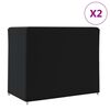 vidaXL Housses de balan&ccedil;oire de jardin 2 pcs 220x135x170 cm