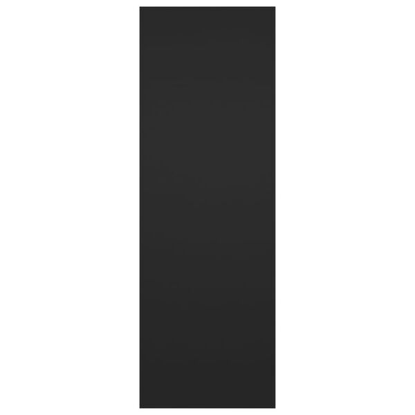 vidaXL Meubles TV 2 pcs Noir 30,5x30x90 cm Bois d&rsquo;ing&eacute;nierie