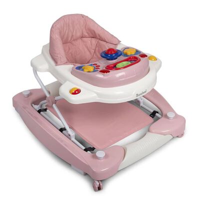 Baninni Trotteur Bebe 2 En 1 Classic Rose Pastel Vidaxl Fr