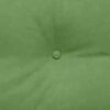 vidaXL Coussin de Dos Vert clair 100 x 24 x 50 cm Velours
