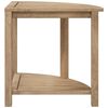 vidaXL Table d'appoint de salle de bain 45x45x45cm bois de teck solide