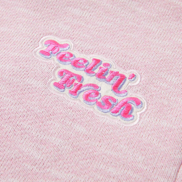 Sweatshirt pour enfants lilas clair 140