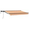 vidaXL Cadre de store manuel avec LEDs 2,5 x 2 m