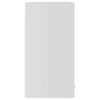vidaXL Vitrine suspendue "Lyon" Blanc 60 x 31 x 60 cm Bois d'ing&eacute;nierie