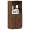 vidaXL Armoire de cuisine ch&ecirc;ne marron 57x41,5x131,5cm bois ing&eacute;nierie