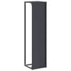 vidaXL Portant de bois chauffage anthracite 25x25x100 cm