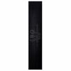 vidaXL Tapis de Cuisine Noir 300 x 60 cm Velours
