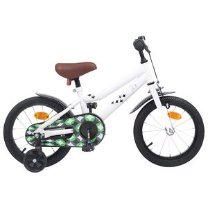 vidaXL V&eacute;lo pour Enfants 12 Pouces pour les enfants de 2 &agrave; 4 ans Blanc