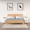 vidaXL Tables de chevet 2 pcs Blanc 50x35x61,5 cm Bois de pin massif