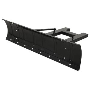 vidaXL Chasse-neige pour chariot &eacute;l&eacute;vateur 150x38 cm Noir